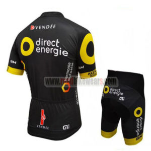 2017 Team Direct Energie VENDEE Bike Kit Black Yellow