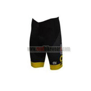 2017 Team Direct Energie VENDEE Cycle Shorts Bottoms Black Yellow