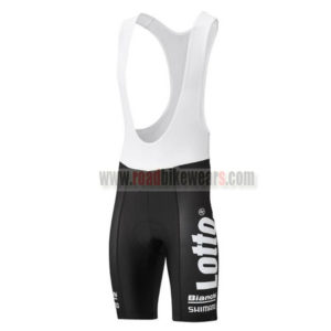 2017 Team LOTTO JUMBO Cycle Bib Shorts Bottoms Black