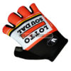2017 Team LOTTO SOUDAL Cycling Gloves Red White Black
