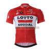 2017 Team LOTTO SOUDAL Cycling Jersey Maillot Shirt Red