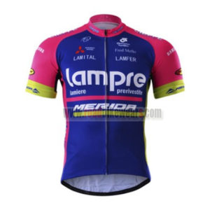 MERIDA spring and summer long-sleeved jersey suits bicycle clothing suits LAMPRE 