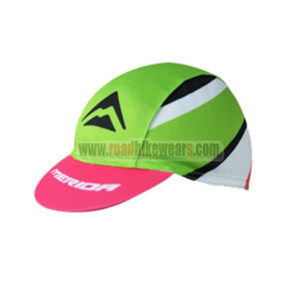 2017 Team MERIDA Biking Cap Hat Green Pink