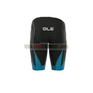 2017 Team QLE Bike Shorts Bottoms Blue Black