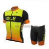 2017 Team QLE Cycling Kit Yellow Black