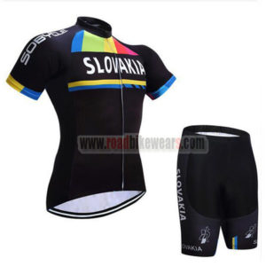 2017 Team SLOVAKIA Cycling Kit Black