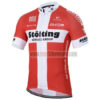 2017 Team Stolting SERVICE GROUP Denmark Cycling Jersey Maillot Shirt Red