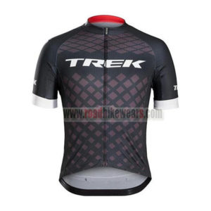 2017 Team TREK Bicycle Jersey Maillot Shirt Black