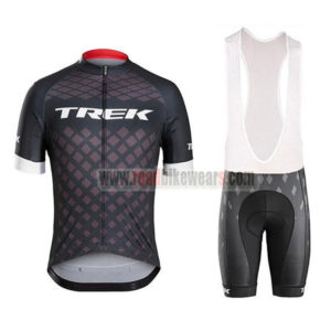 2017 Team TREK Cycling Bib Kit Black