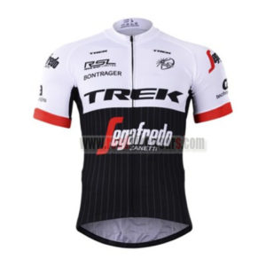 2017 Team TREK Segafredo Cycling Jersey Maillot Shirt White Black