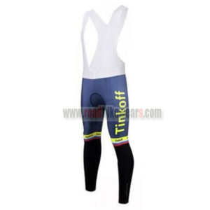 2017 Team Tinkoff Cycle Bib Pants Tights Yellow