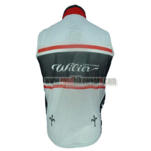 2017 Team Wie Biking Vest Sleeveless Waistcoat Rain-proof Windbreak White Black