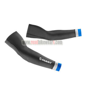 2013 Team GIANT Cycling Arm Warmers Sleeves Black Blue