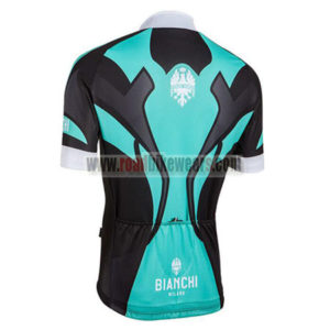2016 Team BIANCHI MILANO Biking Jersey Maillot Shirt Blue Black