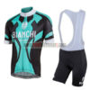 2016 Team BIANCHI MILANO Cycle Bib Kit Blue Black