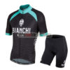 2016 Team BIANCHI MILANO Cycling Kit Black Blue