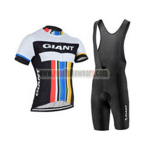 2016 Team GIANT Cycling Bib Kit Colorful Lines