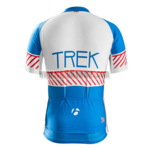 2016 Team TREK BONTRAGER Biking Jersey Maillot Shirt Blue Red White