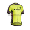2016 Team TREK Biking Jersey Maillot Shirt Yellow Brown