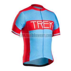 2016 Team TREK Cycling Jersey Maillot Shirt Blue Red