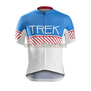 2016 Team TREK Cycling Jersey Maillot Shirt Blue White