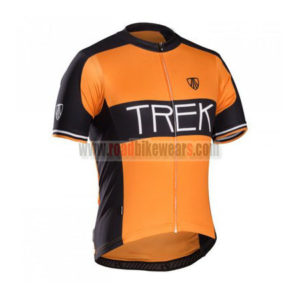 2016 Team TREK Cycling Jersey Maillot Shirt Orange Black