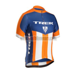 2016 Team TREK Riding Jersey Maillot Shirt Blue Orange