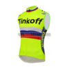 2016 Team Tinkoff Cycle Sleeveless Vest Tank Top Yellow