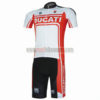 2017 DUCATI CORSE Cycling Team Kit White Red