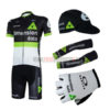 2017 Team Dimension data Cycling Combo Set Black Green White 5-pieces