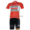 2017 Team LOTTO SOUDAL Cycling Kit Red