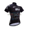 2017 Team SKY Castelli Bicycle Jersey Maillot Shirt Black