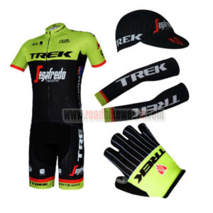 2017 Team TREK Cycling Combo Set Yellow Black 5-pieces