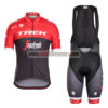 2017 Team TREK Segagredo Cycling Bib Kit Red Black