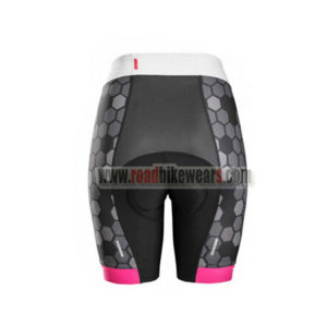 2017 Team TREK Womens Lady Cycle Shorts Bottoms Black Pink