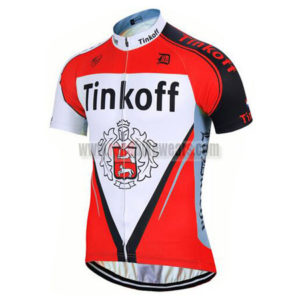 2017 Team Tinkoff Biking Jersey Maillot Shirt Red
