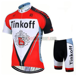 2017 Team Tinkoff Biking Kit Red