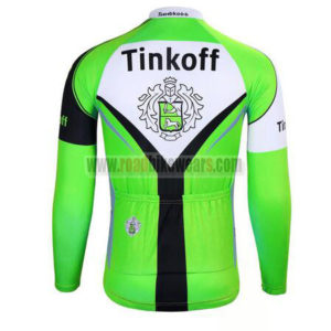 2017 Team Tinkoff Biking Long Jersey Maillot Green