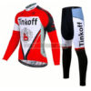 2017 Team Tinkoff Cycling Long Suit Red White