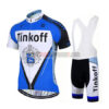 2017 Team Tinkoff Riding Bib Kit Blue