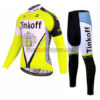 2017 Team Tinkoff Riding Long Suit Yellow