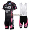 2011 Team Lampre FARNESE VINI Cycling Bib Kit Black Pink
