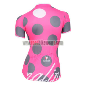 2015 Team Nalini funtional Women's Lady Riding Jersey Maillot Shirt Pink