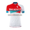 2015 Team SCOTT Women's Lady Cycling Jersey Maillot Shirt Red Blue White
