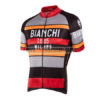 2016 Team BIANCHI 1885 MILANO Cycling Jersey Maillot Shirt Grey Black Red
