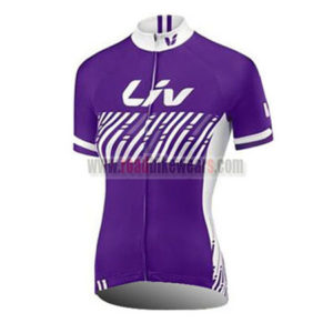 2017 Liv Womens Cycle Jersey Maillot Shirt Purple