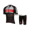 2017 Team Castelli Cycle Kit Grey Red Black