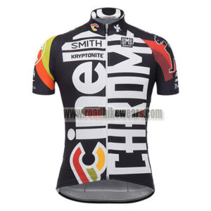 2017 Team Cinelli CHROME Cycling Jersey Maillot Shirt Black White