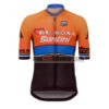 2017 Team DE ROSA Santini Cycling Jersey Maillot Shirt Orange Blue Black