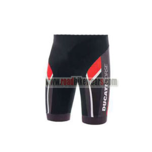2017 Team DUCATI CORSE Cycle Shorts Bottoms Black Red